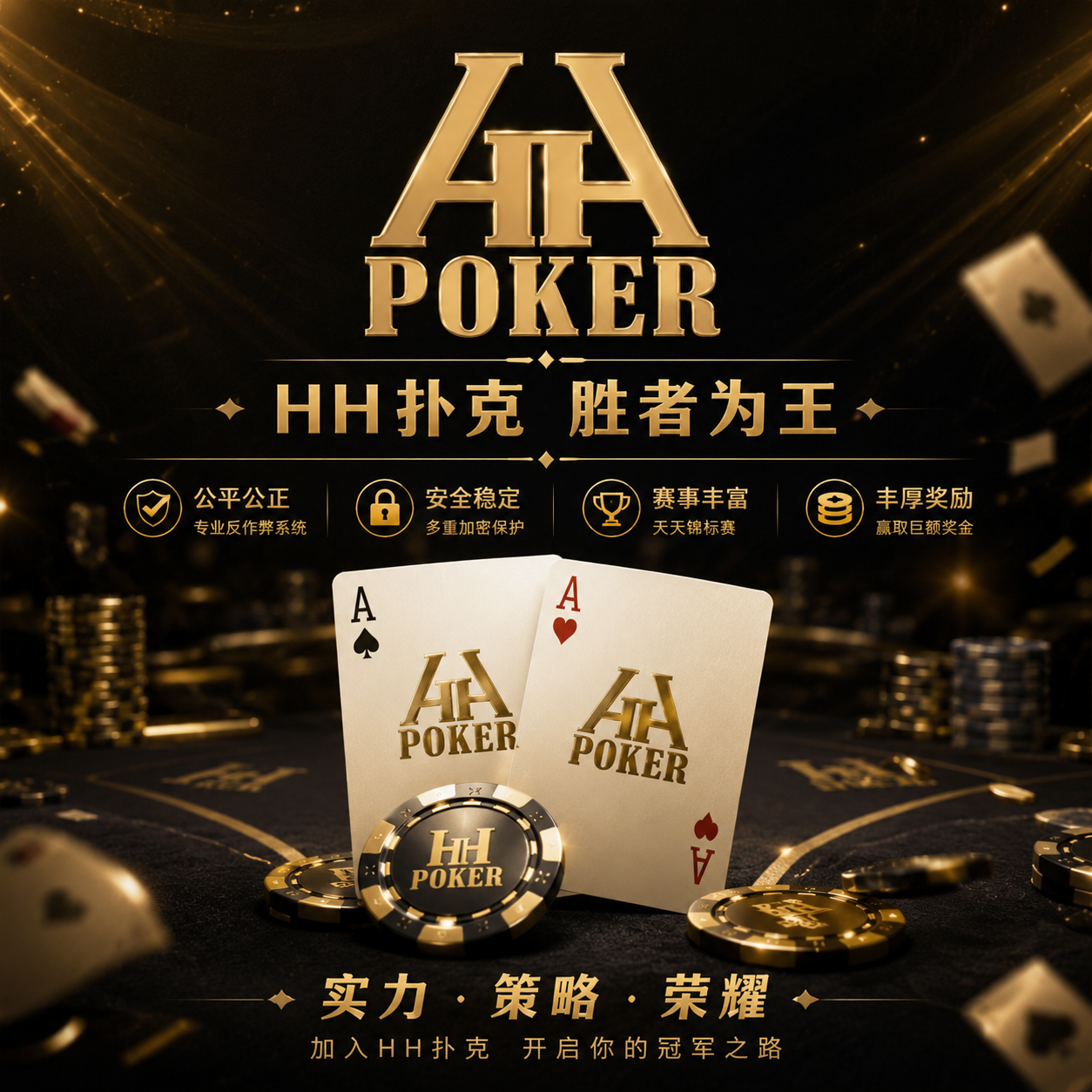 HH扑克品牌形象